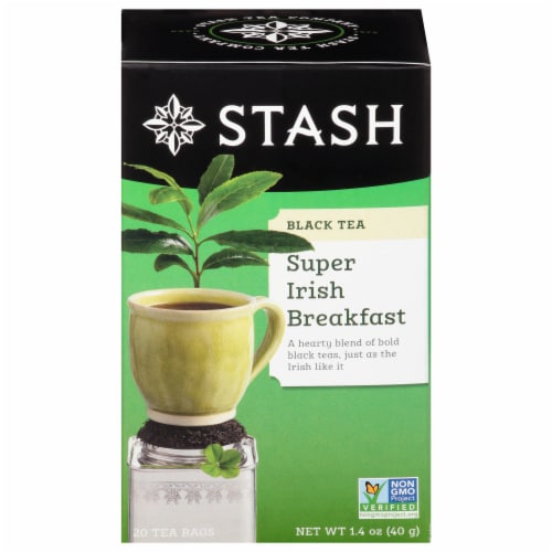 Stash Super Irish Breakfast Black Tea Perspective: front