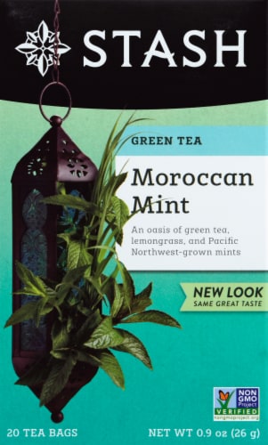 Stash Moroccan Mint Green Tea Perspective: front