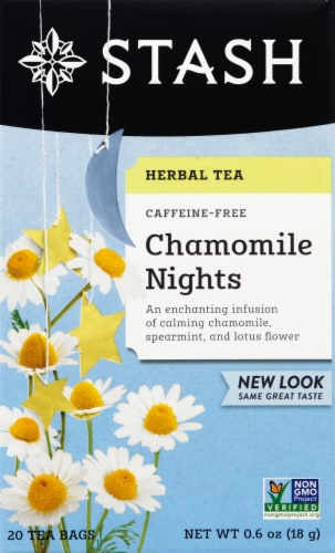 Stash Chamomile Nights Herbal Tea Perspective: front