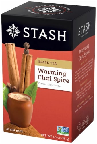 Stash Chai Spice Black Tea Perspective: front