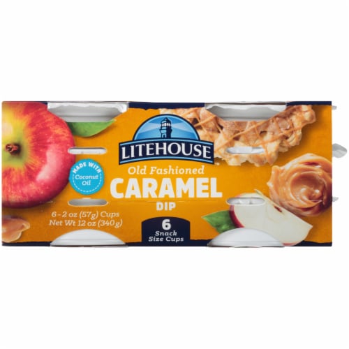 Litehouse™ Old Fashioned Caramel Dip Cups Perspective: front