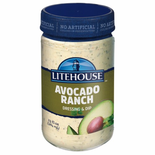 Litehouse Avocado Ranch Dressing & Dip Perspective: front