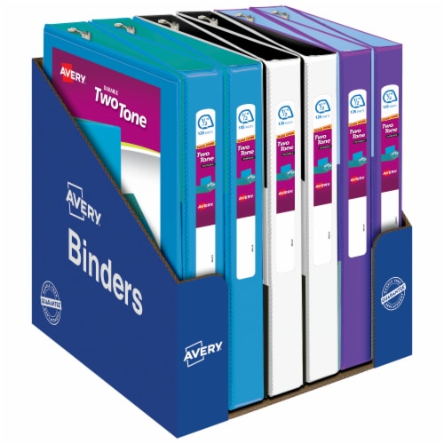Avery® Durable Two-Tone Binder - Assorted Perspective: front