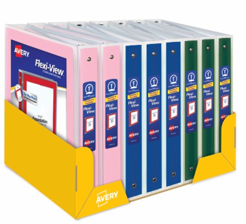 Avery FlexView Binder - Assorted Perspective: front
