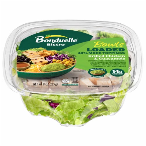 Bonduelle Bistro Loaded Bowls Grilled Chicken & Guacamole Perspective: front