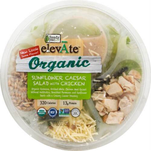 Ready Pac® Elevate™ Organic Sunflower Caesar Salad with Chicken Perspective: front