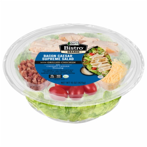Ready Pac Foods™ Bistro® Bacon Caesar Supreme Salad Kit Perspective: front
