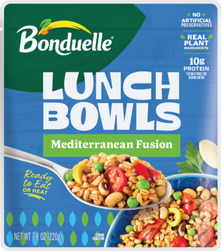 Bonduelle Mediterranean Fusion Lunch Bowl Perspective: front