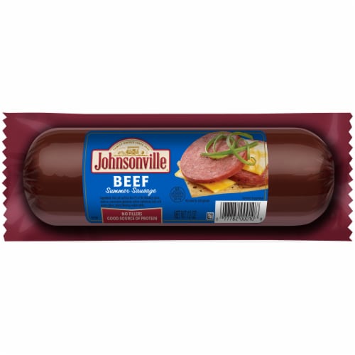 Johnsonville® Beef Summer Sausage Perspective: front