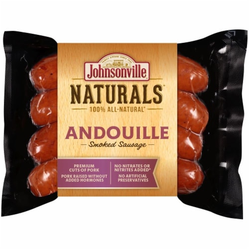 Johnsonville Naturals AllNatural Andouille Smoked Sausages, 12 oz Kroger