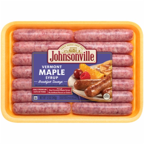 Johnsonville® Vermont Maple Syrup Breakfast Pork Sausage Links