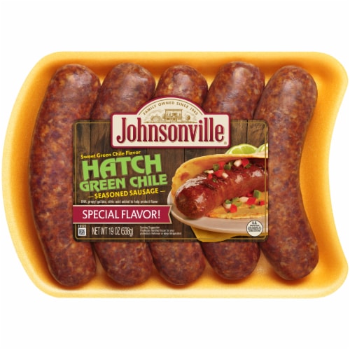 Johnsonville Hatch Sweet Green Chile Flavor Seasoned Sausages