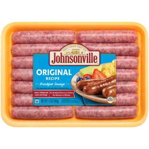 Johnsonville® Original Recipe Breakfast Pork Sausage Links, 12 ct / 12 oz