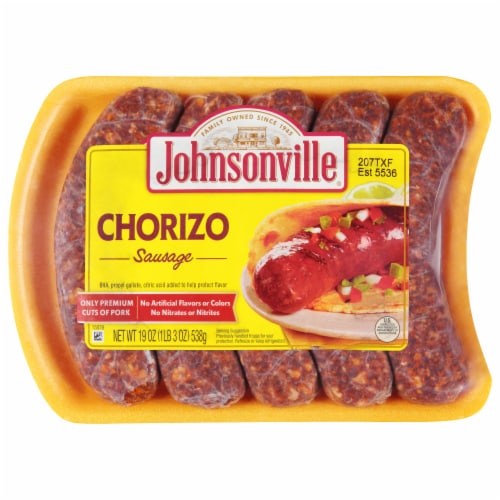 Johnsonville Chorizo Sausages Perspective: front