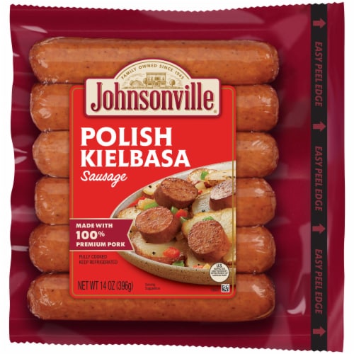 Johnsonville® Polish Kielbasa Sausage Links Perspective: front