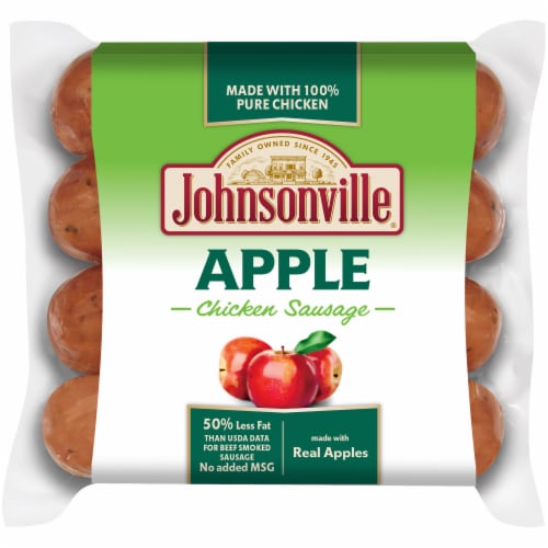 Johnsonville® Apple Chicken Sausages Perspective: front