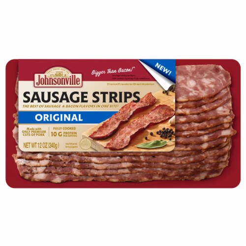 Johnsonville Original Sausage Strips Perspective: front