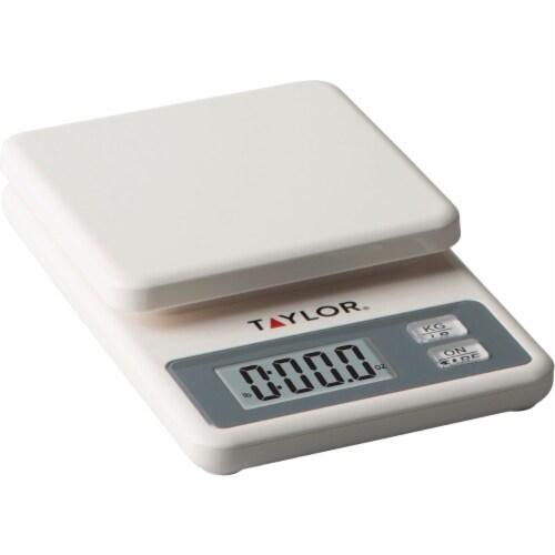 Taylor 11 Lb. White Compact Digital Food Scale 3817, 1 - Fry's