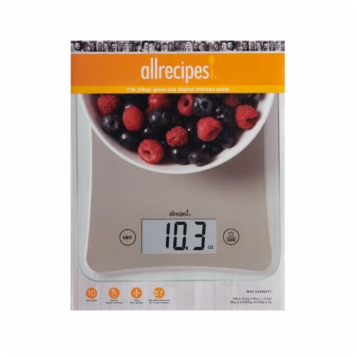 Digital Food Scale-measures in Grams Pounds Ounces Fluid Ounces