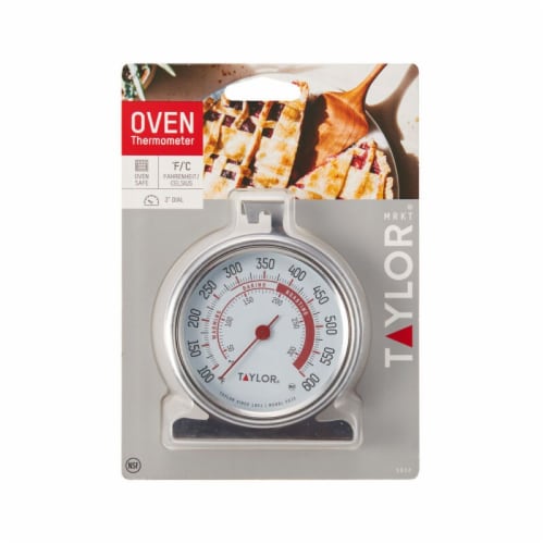Taylor Dial Oven Thermometer Perspective: front