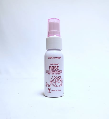 Wet n Wild PhotoFocus Rose Addiction 3-in-1 Primer Water Perspective: front