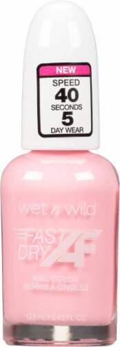 Wet N Wild Fast Dry AF Nail Color - Cotton Candy Perspective: front