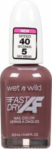 Wet N Wild Fast Dry AF Nail Color - Get Stoned Perspective: front