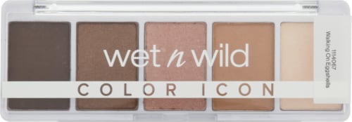 Wet n Wild Color Icon 5-Pan Eyeshadow Palette, Walking on Eggshells, 0.21 oz Perspective: front