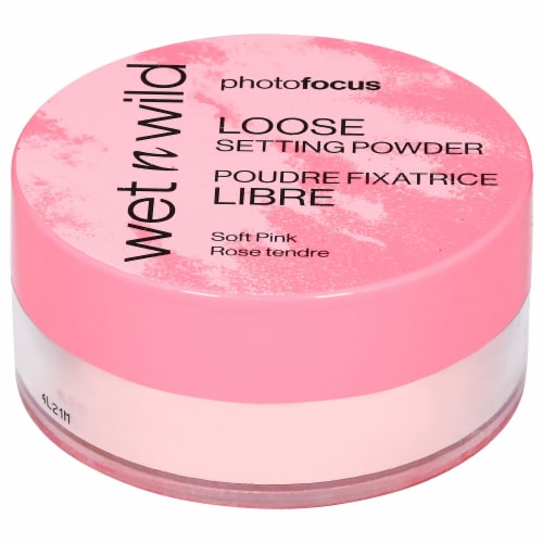 Wet n Wild Photofocus Loose Setting Powder - Soft Pink Perspective: front