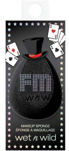 Wet n Wild Black Makeup Sponge Perspective: front
