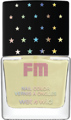 Wet n Wild Glow in the Dark Top Coat Nail Polish Perspective: front