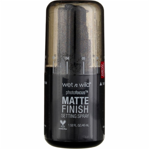 Wet n Wild PhotoFocus Setting Spray, Matte Appeal 772, 1.52 fl oz Perspective: front