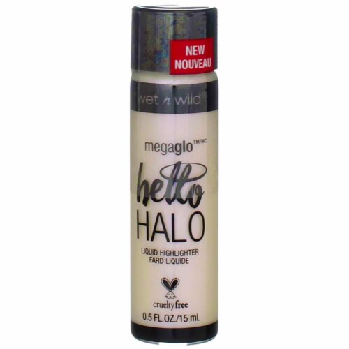Wet n Wild® MegaGlo™ Hello Halo 303A Halographic Liquid Highlighter Perspective: front