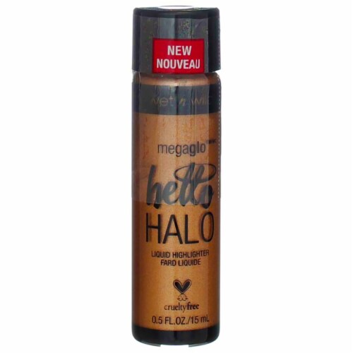 Wet n Wild® MegaGlo™ Hello Halo 308A Go With The Glow Liquid Highlighter Perspective: front