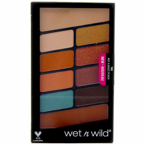 Wet n Wild® Color Icon Not a Basic Peach Eyeshadow Palette Perspective: front