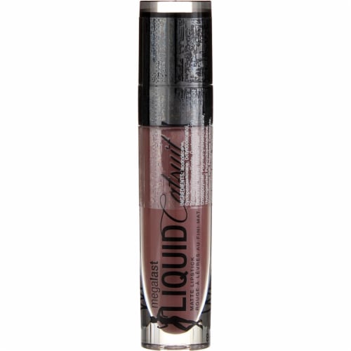 Wet n Wild MegaLast Liquid Catsuit 972A Toffee Talk Matte Lipstick Perspective: front