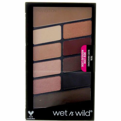 Wet n Wild Color Icon 757A Nude Awakening Eyeshadow Palette Perspective: front