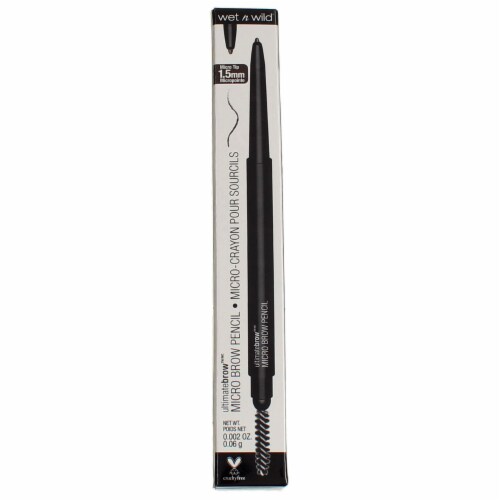 Wet n Wild Ultimate Brow Micro Eyebrow Pencil Ash Brown 648A Perspective: front