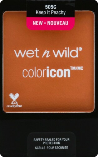 Wet n Wild Color Icon 505C Keep It Peachy Blush Perspective: front