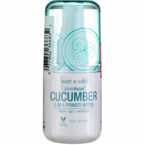 Wet n Wild® Photo Focus™ 3-in-1 Cool As a Cucumber Primer Water Perspective: front