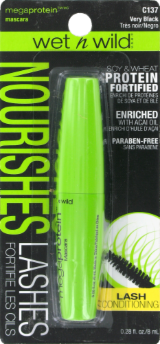 Wet n Wild MegaProtein Very Black Mascara Perspective: front