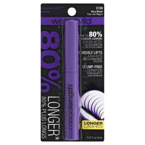 Wet n Wild Mega Volume Very Black Mascara Perspective: front
