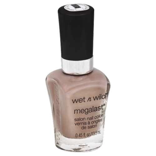 Wet n Wild Megalast Salon Nail Color - Wet Cement 201C Perspective: front