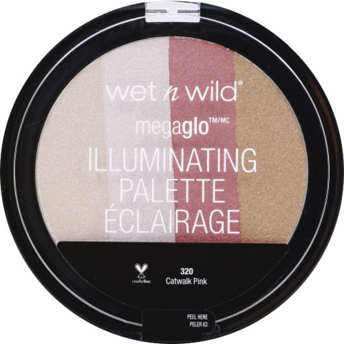 Wet n Wild® Megaglo™ Illuminating Palette Catwalk Pink Perspective: front