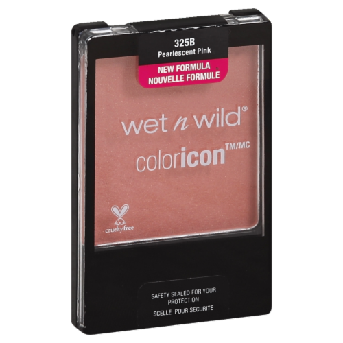 Wet n Wild Color Icon Pearlescent Pink Blush Perspective: front