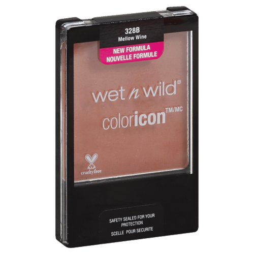 Wet n Wild Color Icon Blush Mellow Wine Perspective: front