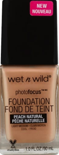 Wet n Wild® Photo Focus™ Peach Natural Foundation Perspective: front