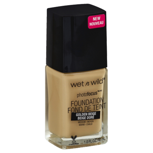 Wet n Wild® PhotoFocus™ Golden Beige Foundation Perspective: front