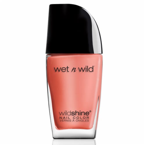 Wet N Wild Wild Shine Sea Shells Nail Color Perspective: front
