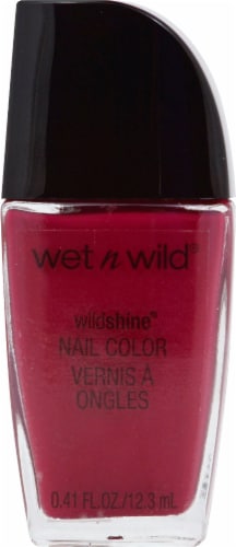 Wet n Wild Wild Shine Nail Color Polish, Grape Minds Think Alike 487E, 0.41 fl oz Perspective: front